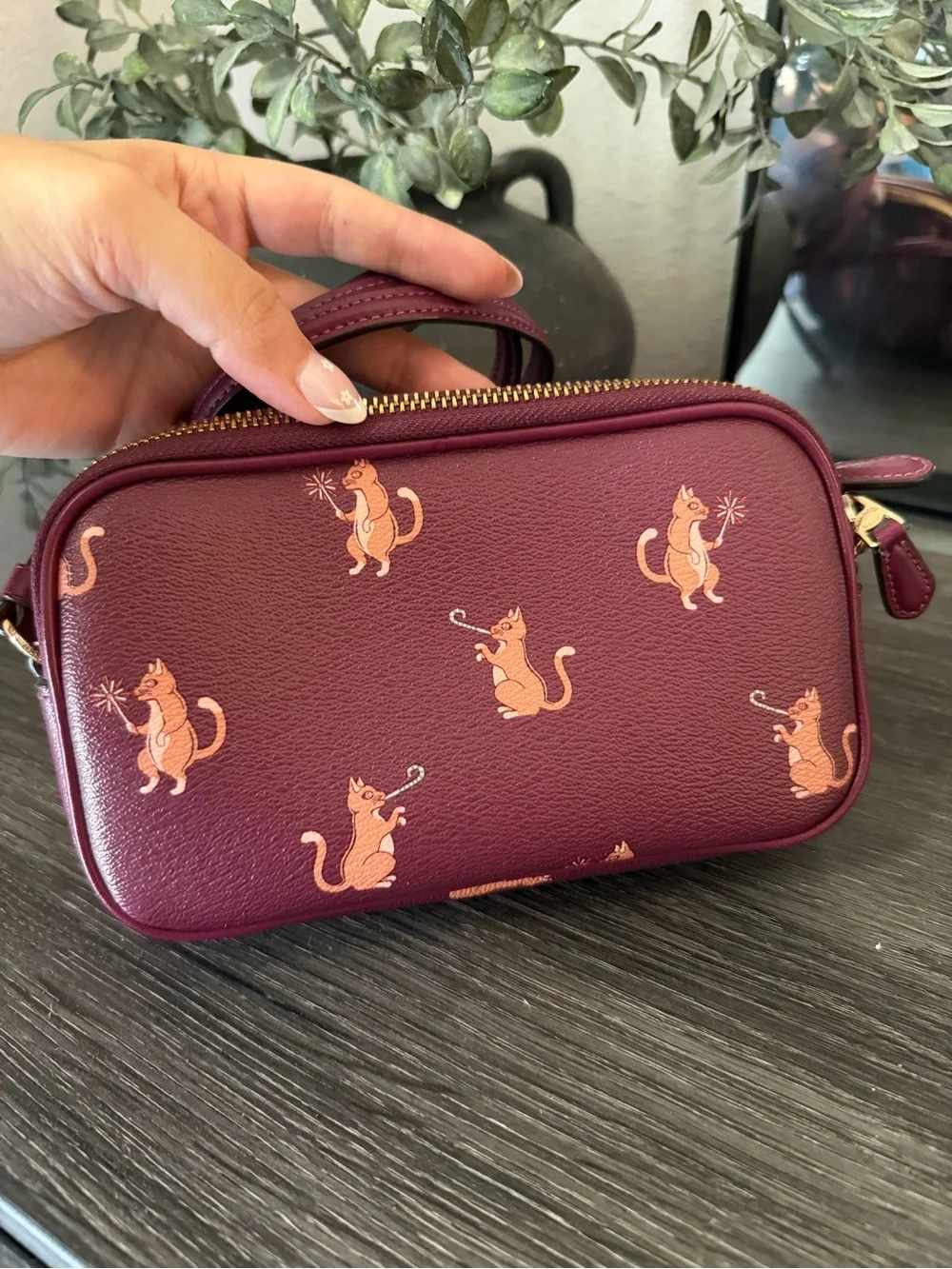 Coach Party Cats Crossbody